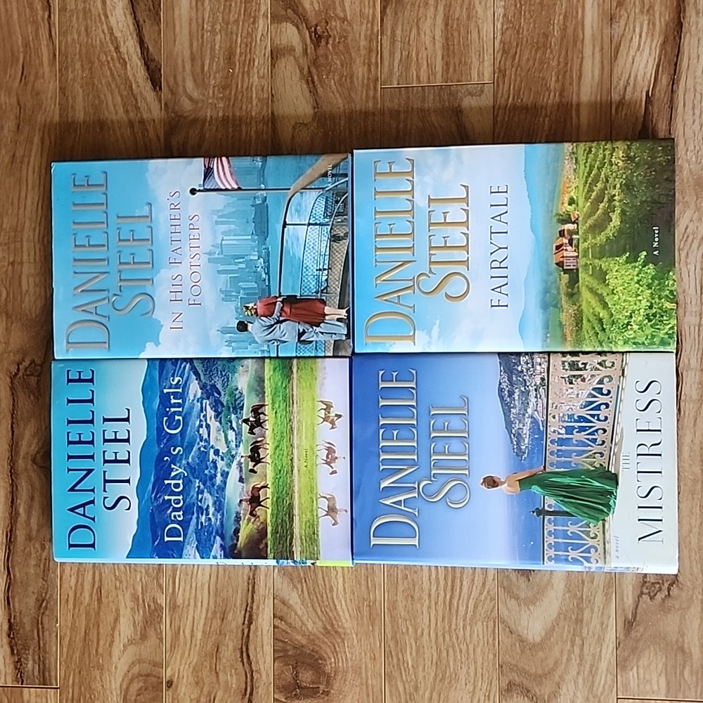 4 Danielle Steel Hardcover Books